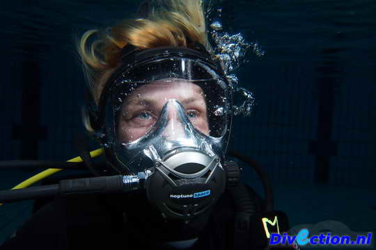 duiker volgelaatsmasker zwembad
