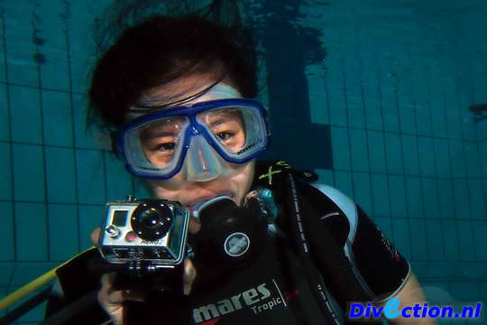 Gopro diver actioncam pool